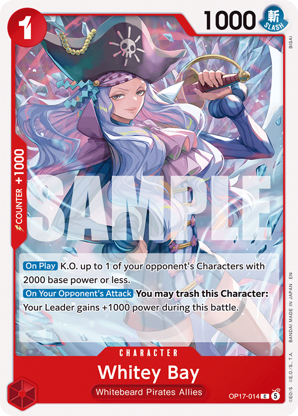 Whitey Bay OP17-014 One Piece card