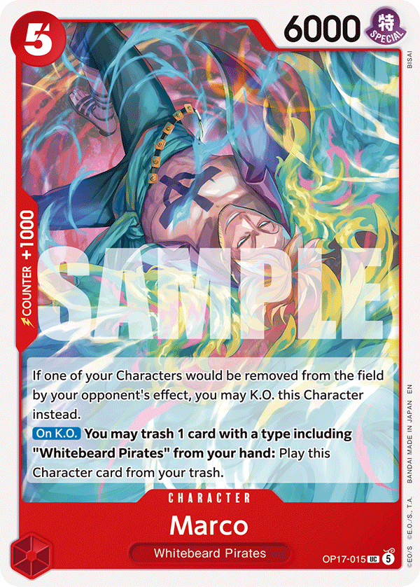 Marco OP17-015 One Piece card
