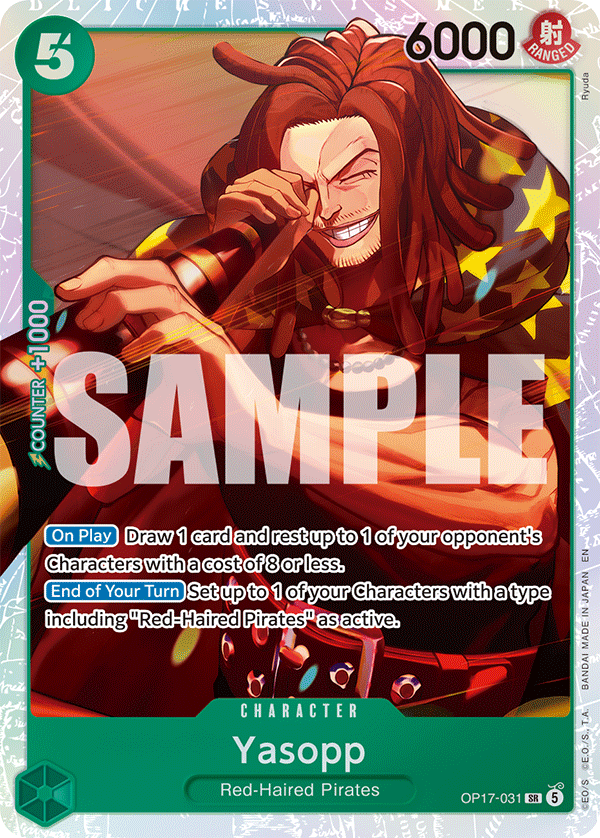 Yasopp OP17-031 One Piece card