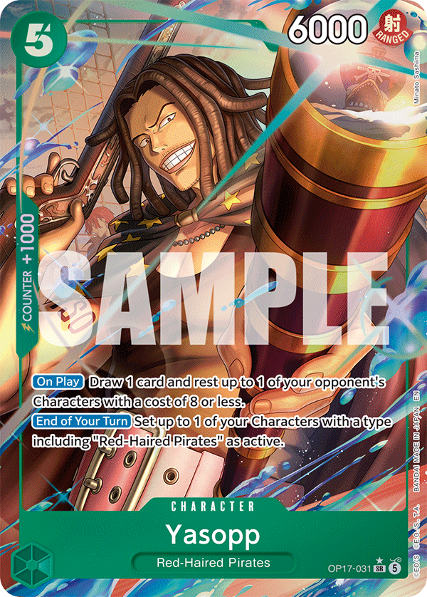 Yasopp (Alternate Art) OP17-031