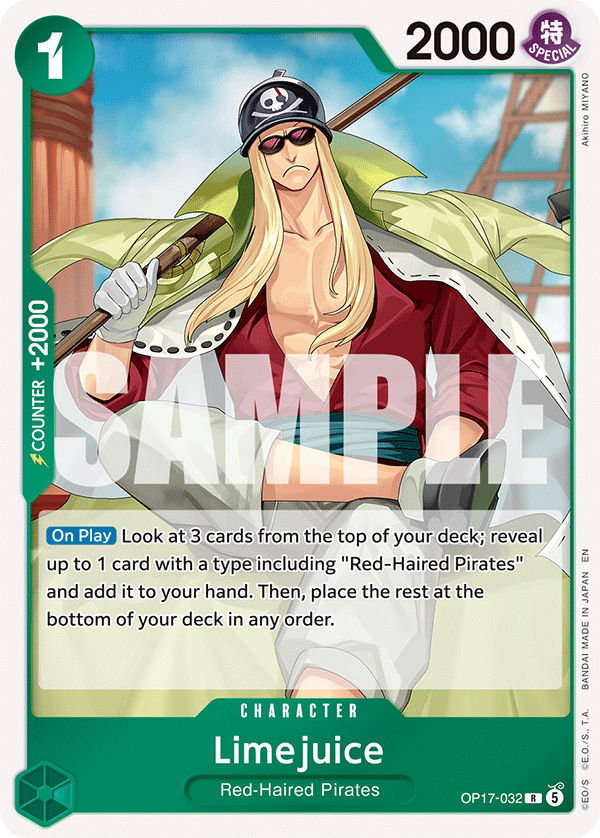 Limejuice OP17-032 One Piece card