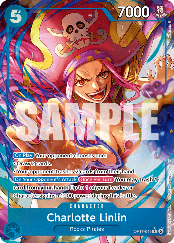 Charlotte Linlin (049) (Alternate Art) OP17-049 One Piece card