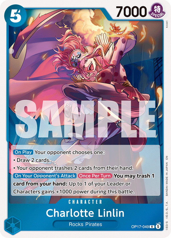 Charlotte Linlin (049) OP17-049 One Piece card