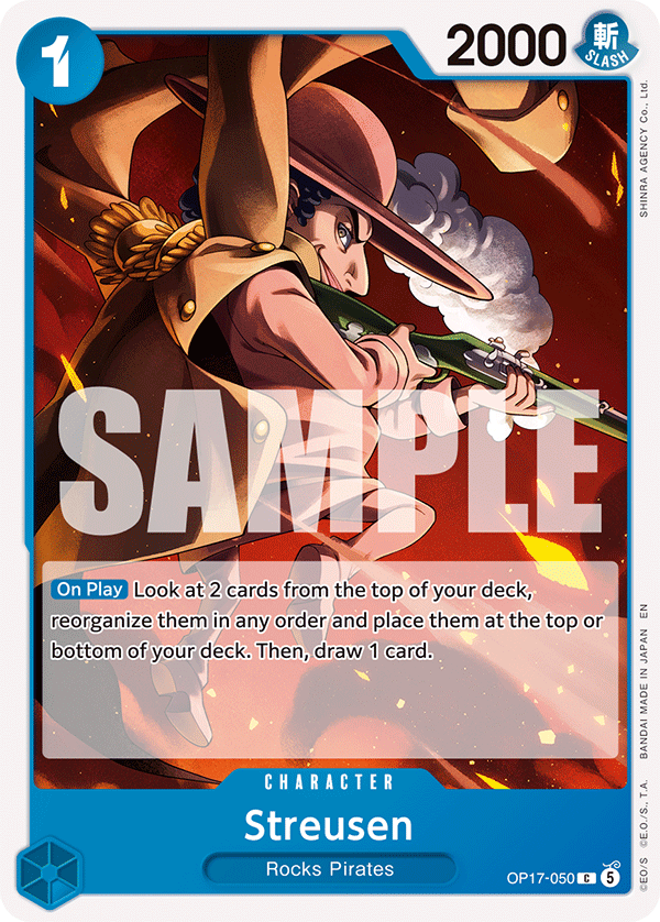 Streusen (050) OP17-050 One Piece card
