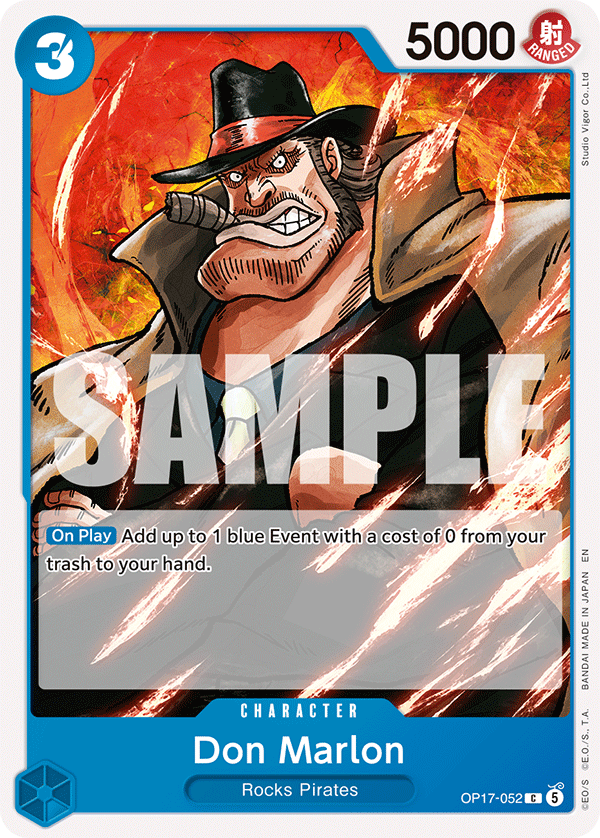 Don Marlon OP17-052 One Piece card