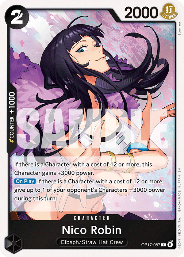 Nico Robin OP17-087 One Piece card