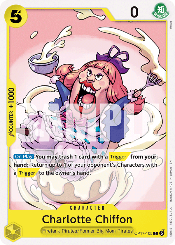 Charlotte Chiffon OP17-105 One Piece card