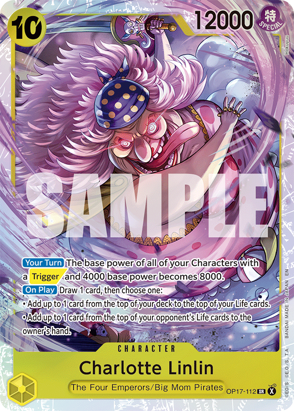 Charlotte Linlin (112) OP17-112 One Piece card