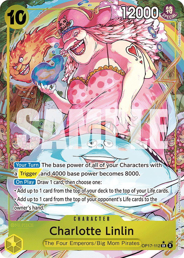 Charlotte Linlin (112) (Alternate Art) OP17-112 One Piece card
