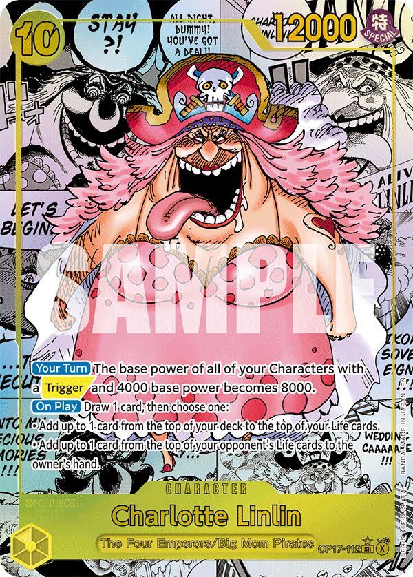 Charlotte Linlin (112) (Manga) OP17-112 One Piece card