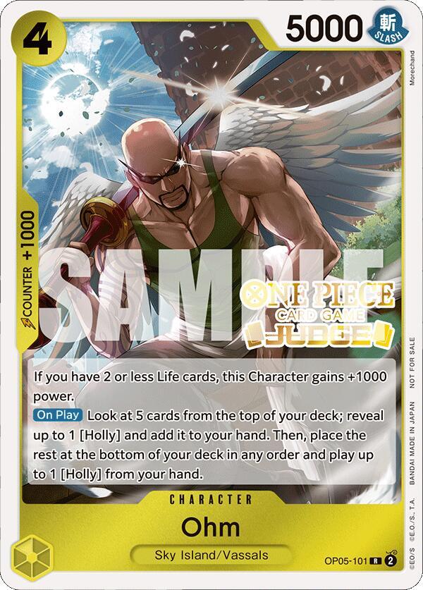Ohm (Judge Pack Vol. 4) OP05-101 One Piece card