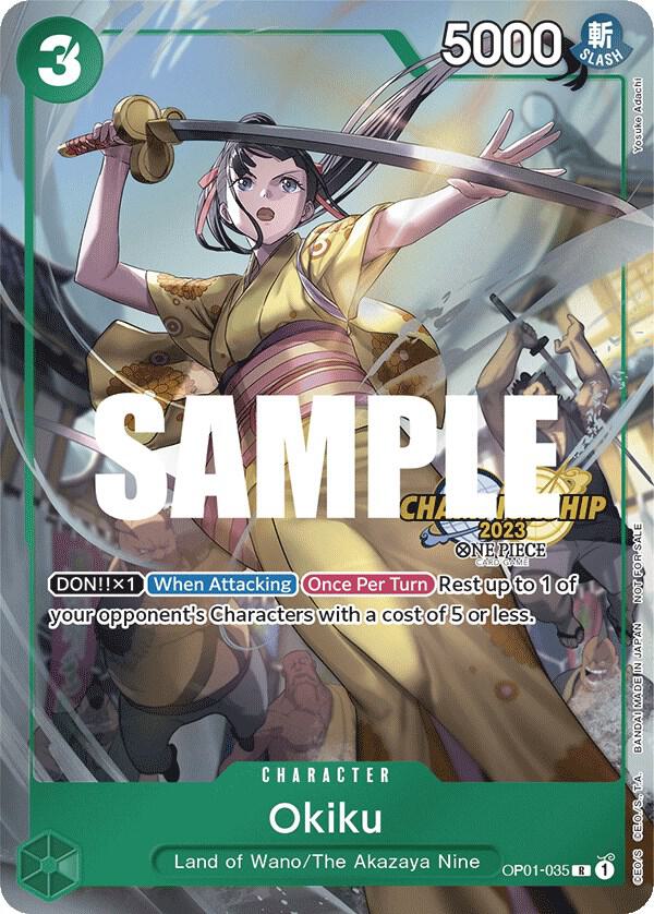 Okiku (CS 2023 Celebration Pack) OP01-035 One Piece card