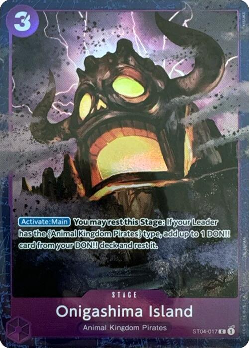 Onigashima Island (Premium Card Collection -Best Selection Vol. 2-) ST04-017 One Piece card