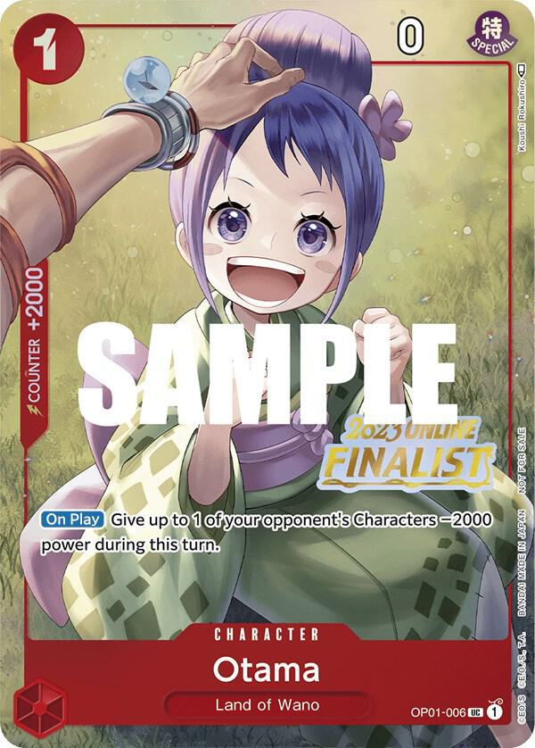Otama (Online Regional 2023) [Finalist] OP01-006 One Piece card