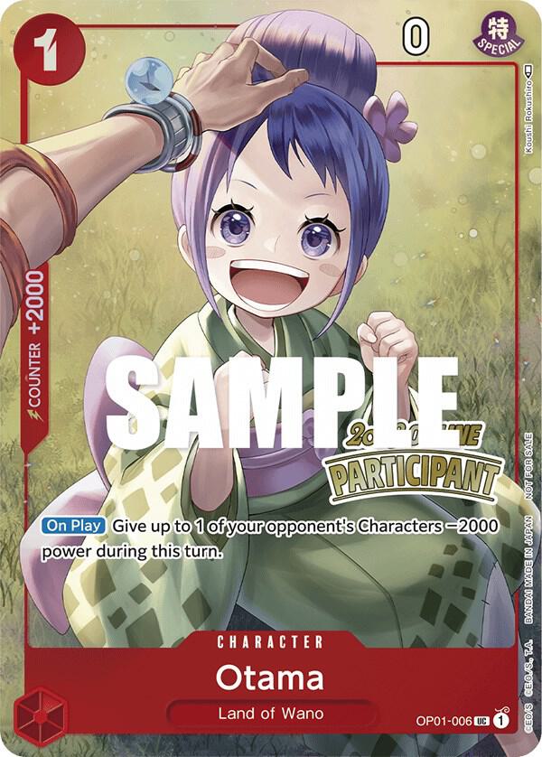 Otama (Online Regional 2023) [Participant] OP01-006 One Piece card