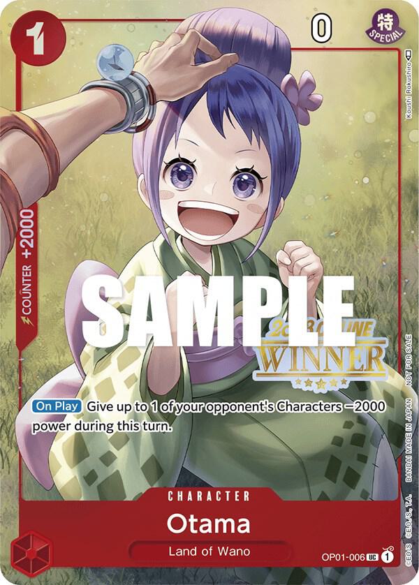 Otama (Online Regional 2023) [Winner] OP01-006 One Piece card