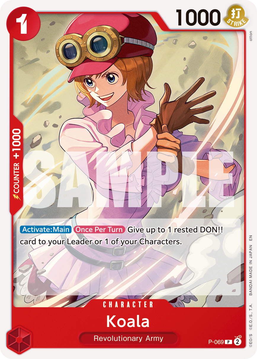 Koala (Reprint) P-069 One Piece card