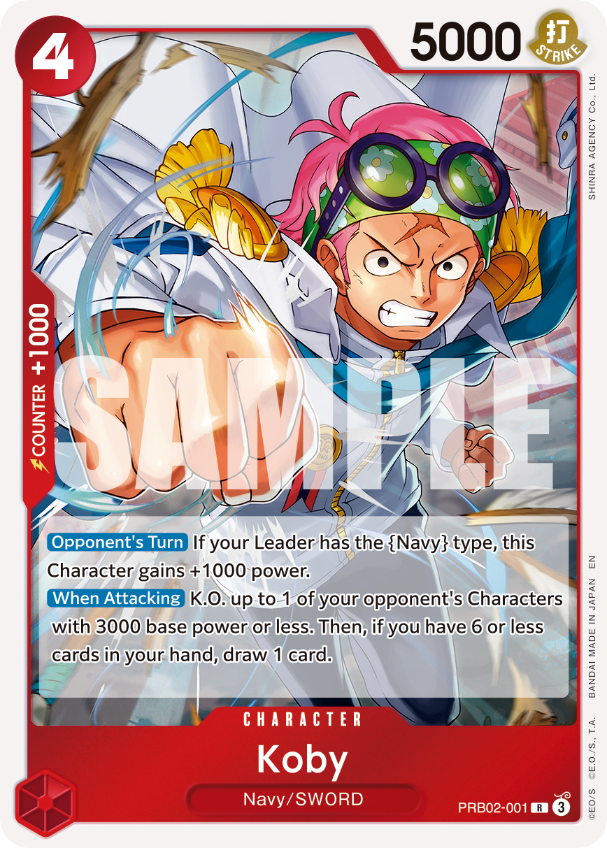 Koby PRB02-001 One Piece card