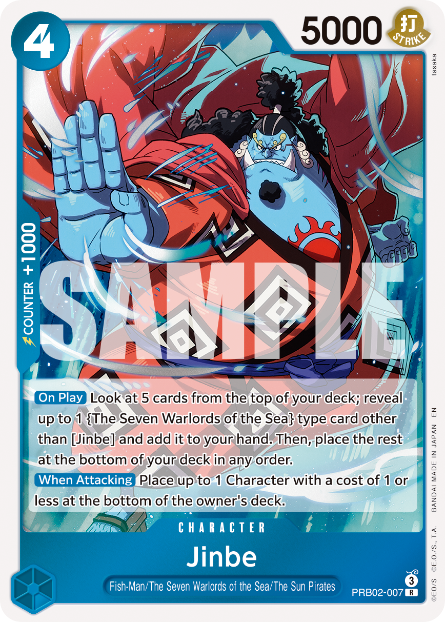 Jinbe - PRB02-007 PRB02-007 One Piece card