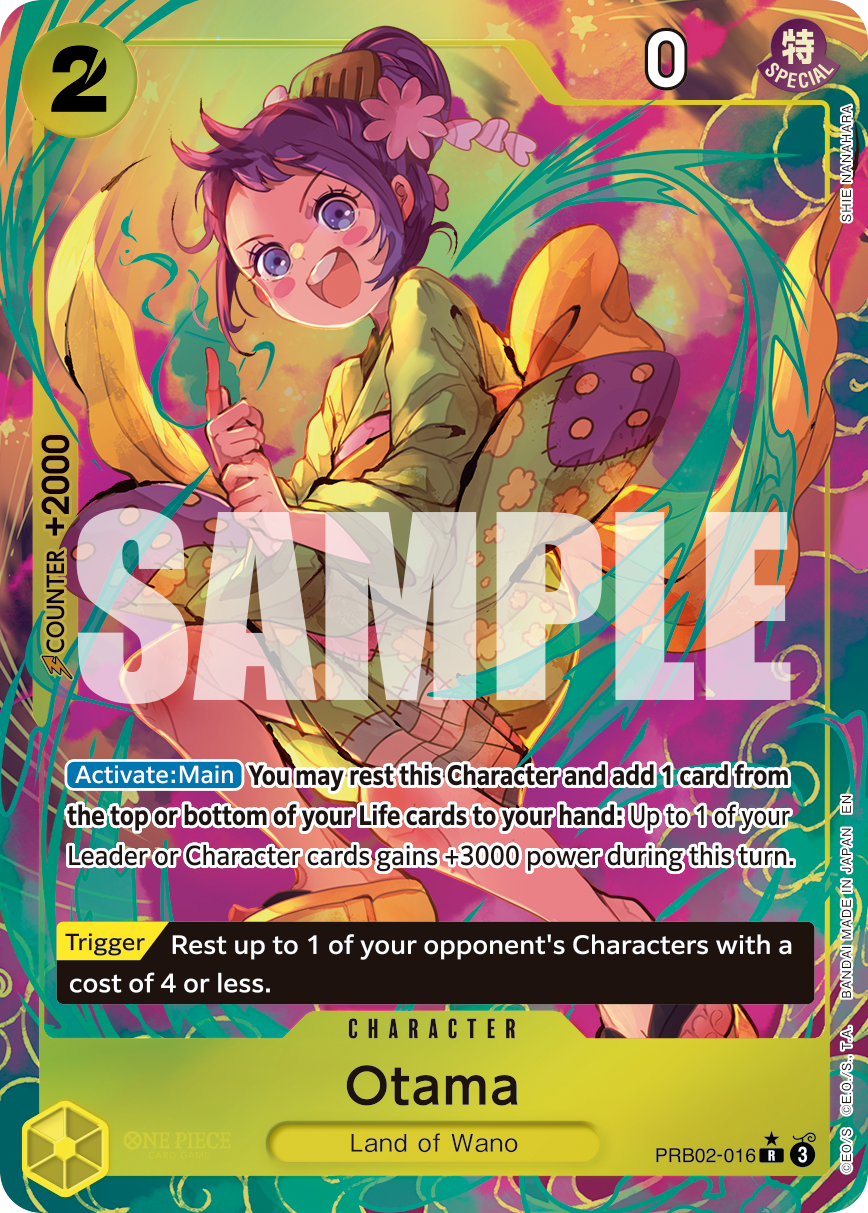 Otama (Alternate Art) PRB02-016 One Piece card