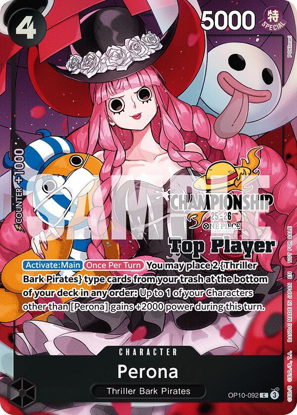 Perona (CS 25-26 Top Player Pack) OP10-092 One Piece card
