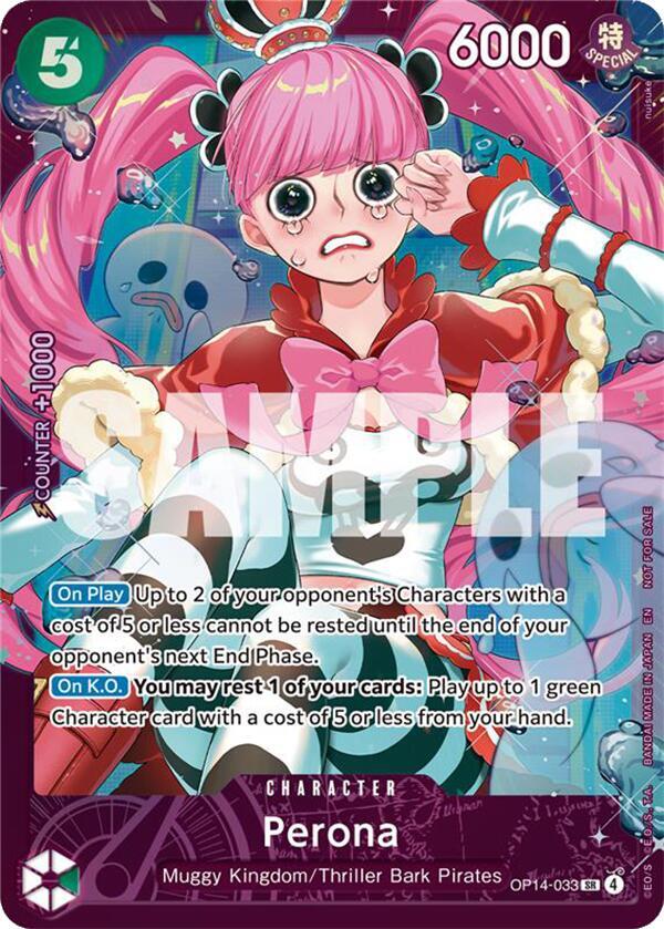 Perona (Extra Grand Battle for Stores 2026) OP14-033 One Piece card