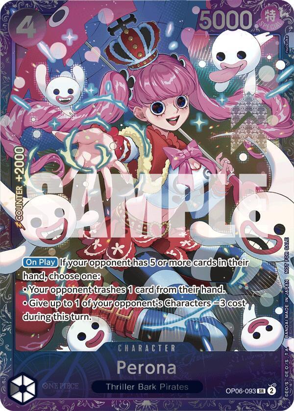 Perona (Treasure Cup 2024) OP06-093 One Piece card