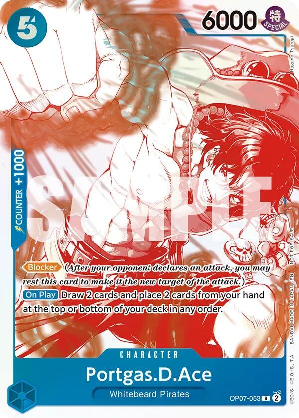 Portgas.D.Ace - OP07-053 (3rd Anniversary Treasure Campaign Pack) OP07-053 One Piece card