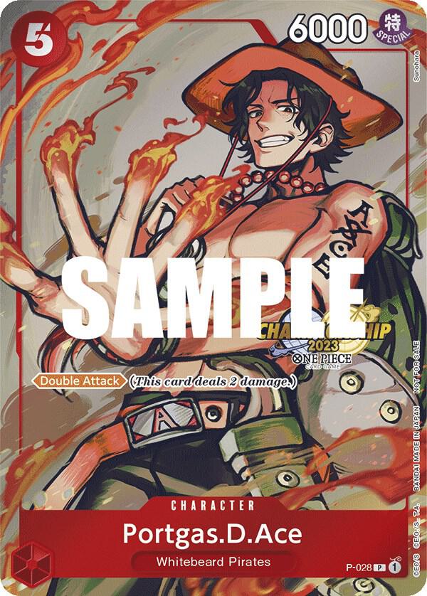 Portgas.D.Ace (CS 2023 Event Pack) P-028 One Piece card