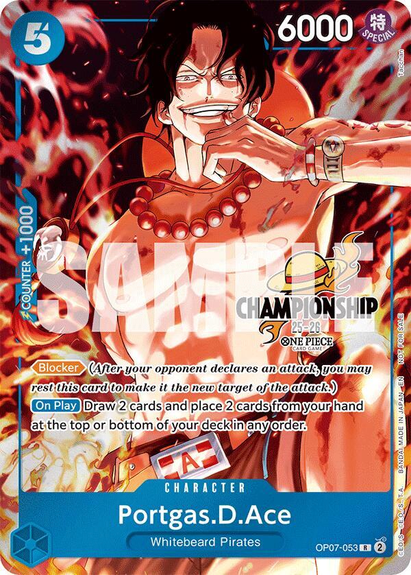 Portgas.D.Ace (CS 25-26 Celebration Pack) OP07-053 One Piece card