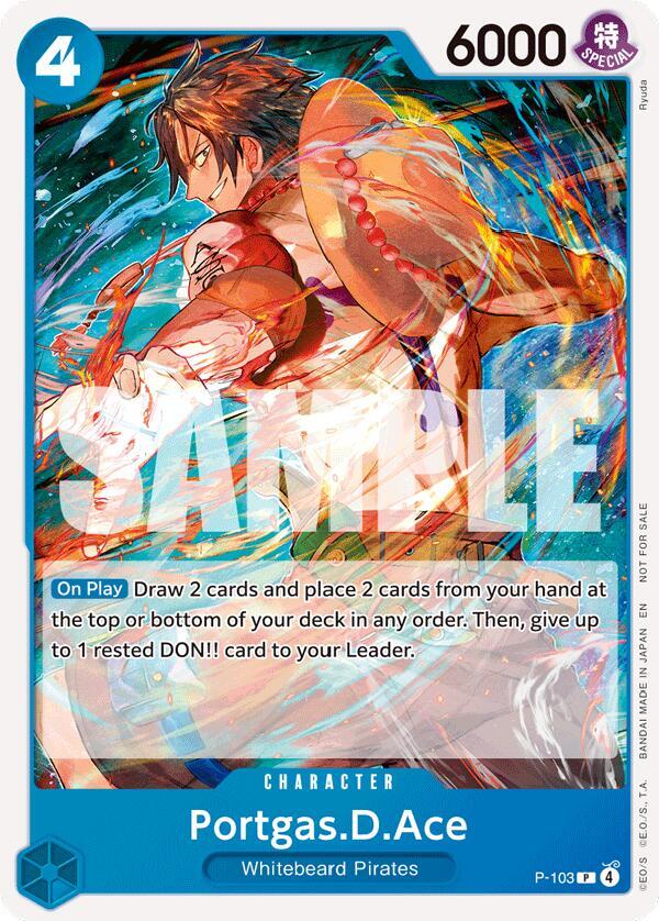 Portgas.D.Ace (Store Tournament 2025 Vol. 4) P-103 One Piece card