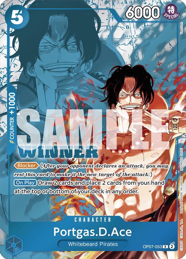 Portgas.D.Ace (Winner Pack 2024 Oct.-Dec.) OP07-053 One Piece card