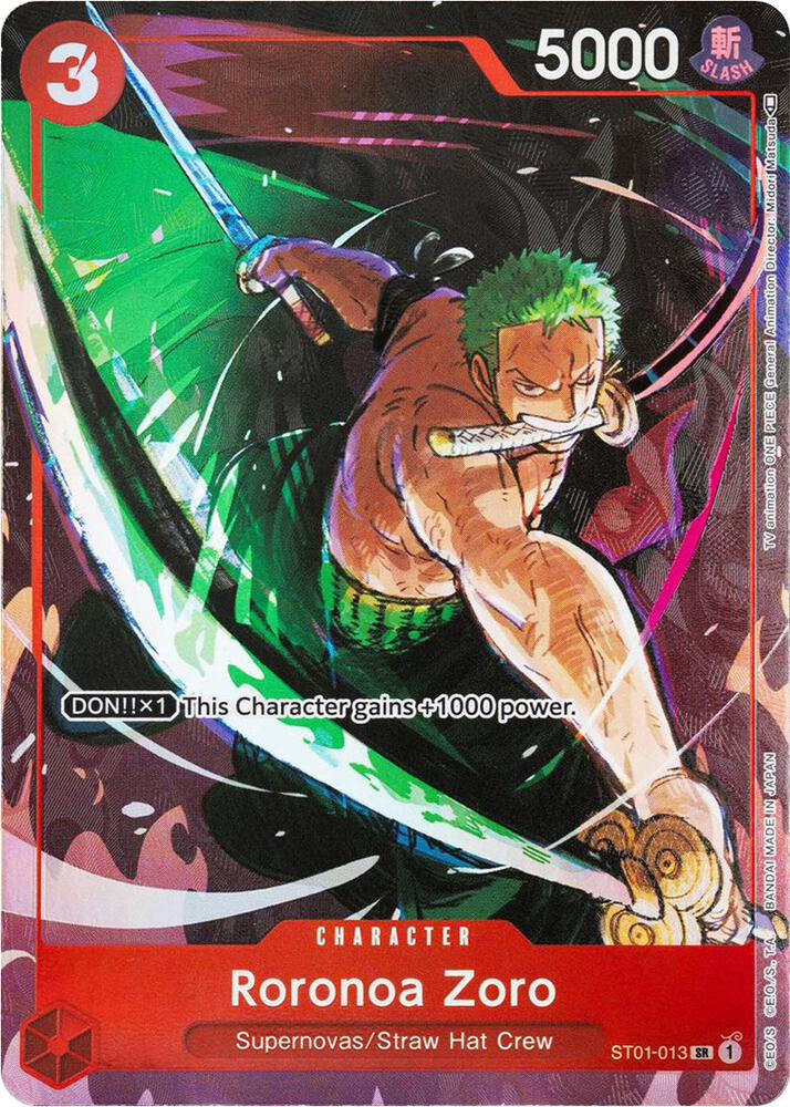 Roronoa Zoro (Gift Collection 2023) ST01-013 One Piece card