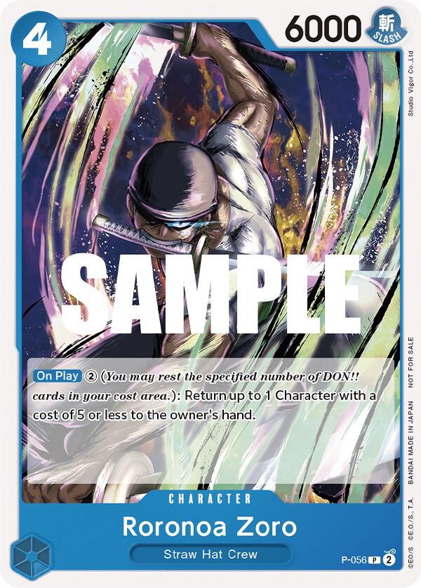 Roronoa Zoro (Sealed Battle Kit Vol. 1) P-056 One Piece card