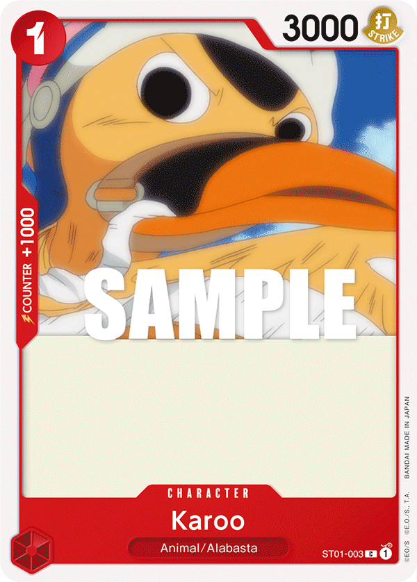 Karoo ST01-003 One Piece card