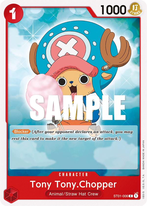 Tony Tony.Chopper ST01-006 One Piece card