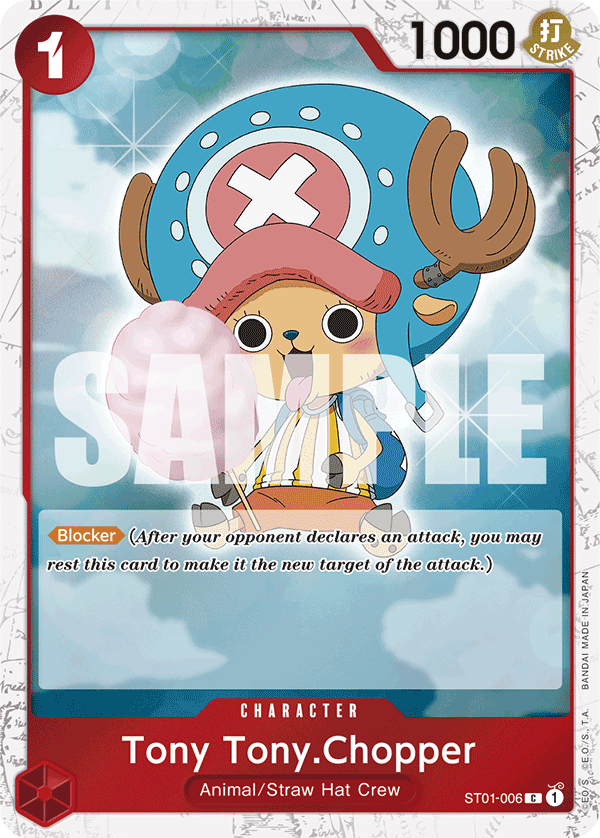 Tony Tony.Chopper (ST01-006) (Jolly Roger Foil) ST01-006 One Piece card