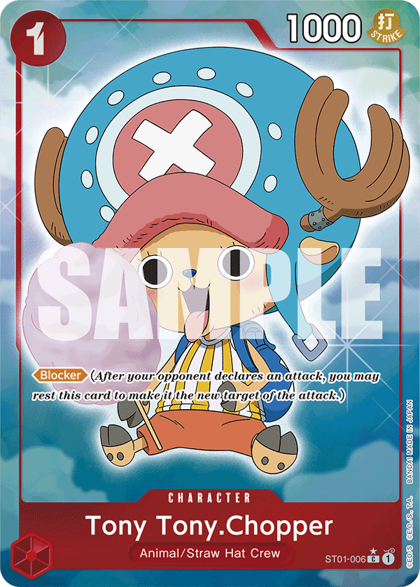 Tony Tony.Chopper (ST01-006) (Full Art) ST01-006 One Piece card