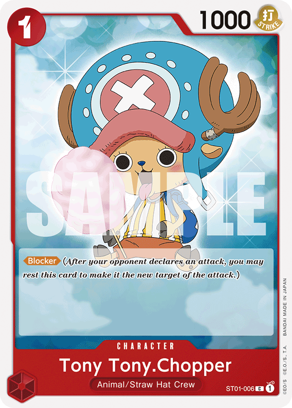 Tony Tony.Chopper ST01-006 One Piece card