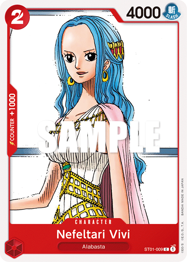 Nefeltari Vivi ST01-009 One Piece card