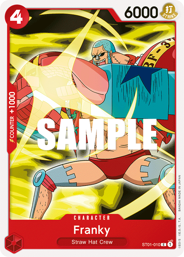 Franky ST01-010 One Piece card