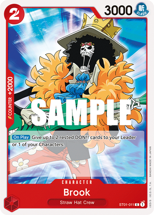 Brook ST01-011 One Piece card