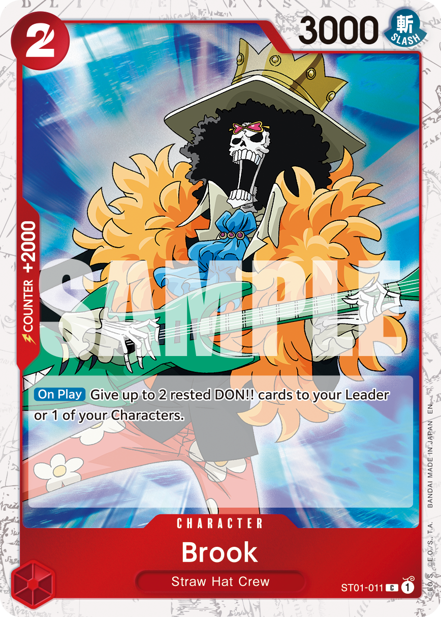 Brook - ST01-011 (Pirate Foil) ST01-011 One Piece card