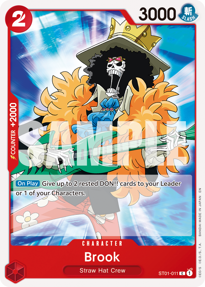 Brook - ST01-011 (Reprint) ST01-011 One Piece card