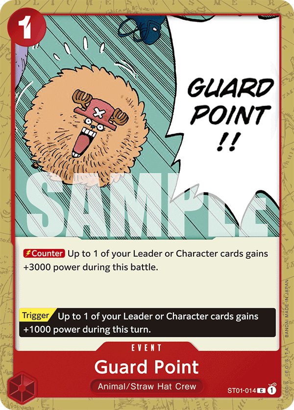 Guard Point ST01-014 One Piece card