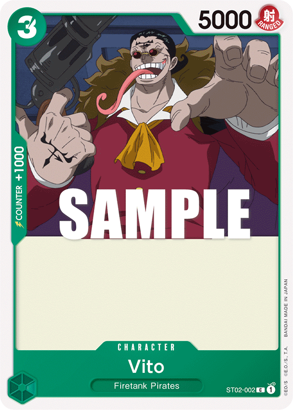 Vito ST02-002 One Piece card
