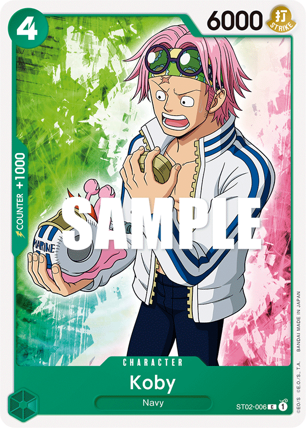 Koby ST02-006 One Piece card