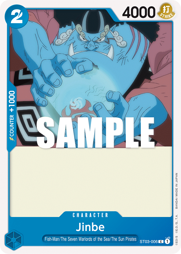 Jinbe ST03-006 One Piece card