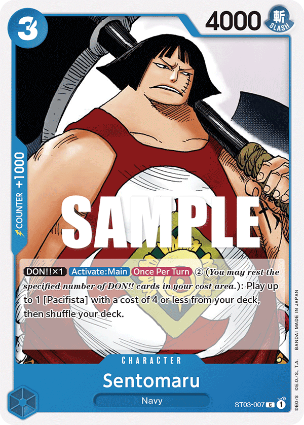 Sentomaru ST03-007 One Piece card