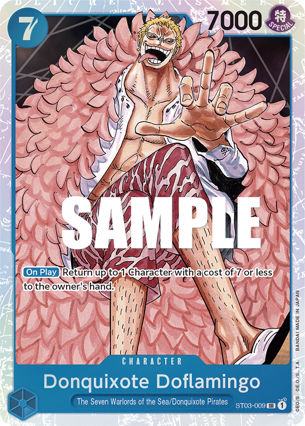 Donquixote Doflamingo ST03-009 One Piece card